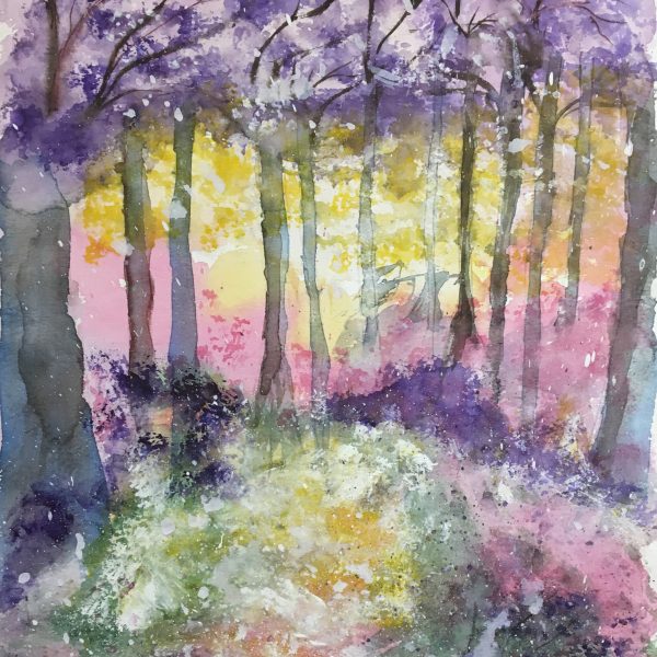 Diana Fowler - Purple Trees