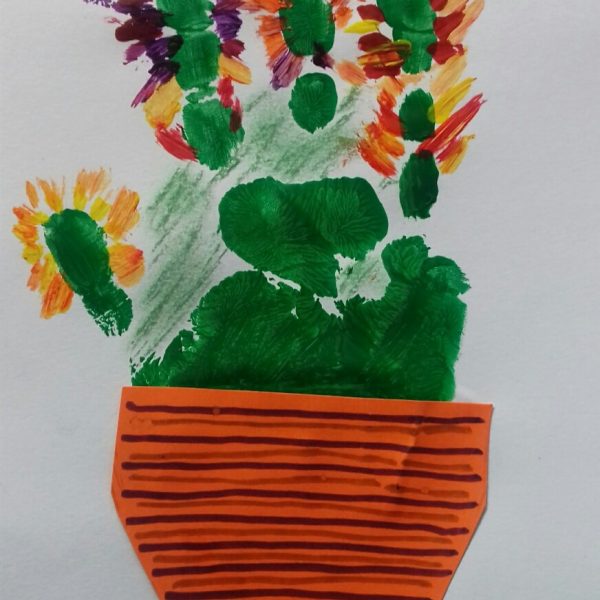 Sai - Cactus (using his hand for the main part) April 2018